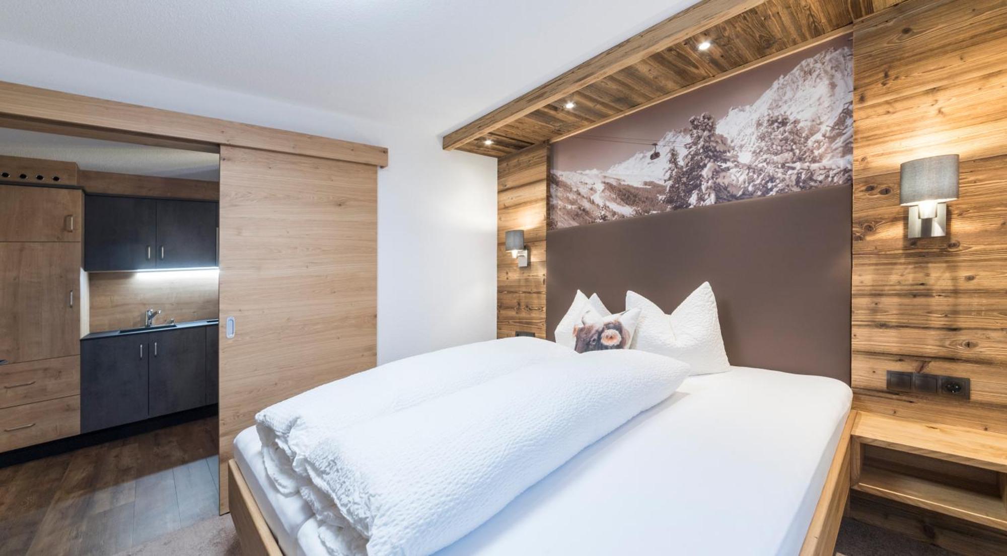 Apart Garni Sesvenna イシュグル 部屋 写真